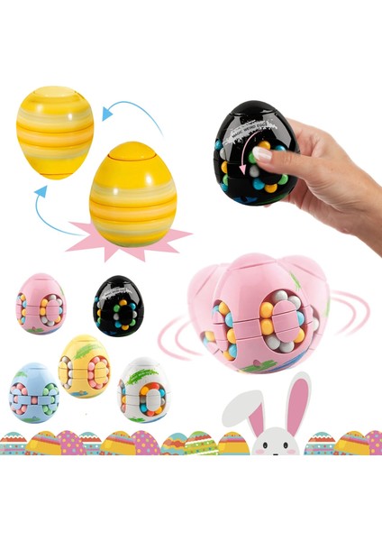 Beyaz Stil Fidget Oyuncaklar Dönen Fasulye Parmak Ucu Oyuncak Stres Giderici Oyuncaklar Çocuklar Yetişkin Eğitim Zeka Oyunu Parmak Ucu Küp Dekompresyon (Yurt Dışından)