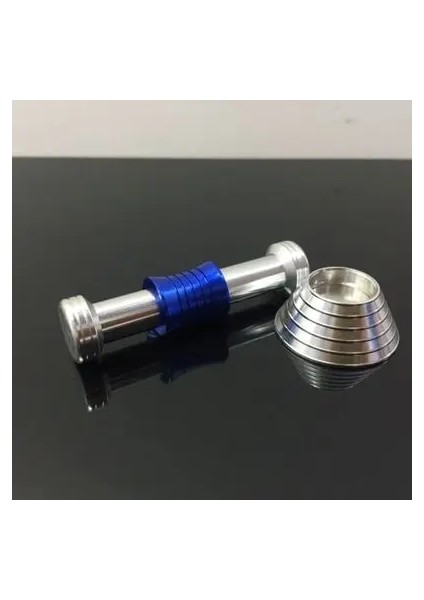 Bir Stil Li Parmak Ay Damlası Fidget Masası Oyuncak Anti Stres Metal Sıçrama Titreşim Sadık Sihirli Ofis Renkli Relax Hediye (Yurt Dışından)