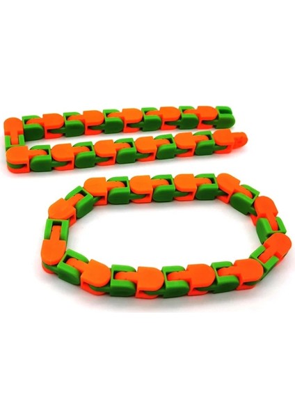 Resim Stili Olarak 28CM Komik Fidget Zinciri Anti Stres Oyuncak Yetişkin Çocuklar Için Bisiklet Zinciri Fidget Bilezik Bulmaca Eğitici Oyuncaklar Stres Giderici Oyuncaklar (Yurt Dışından)