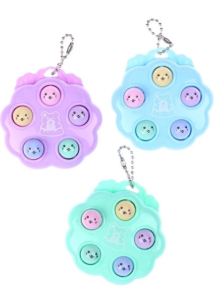 Turuncu Tarzı Yenı Kawaii Fidget Oyuncaklar Bir Köstebek Anahtarlık Vurmak Basit Dimple Fidget Kurulu Taşınabilir Antistres Dekompresyon Oyuncaklar Çocuklar Için (Yurt Dışından)