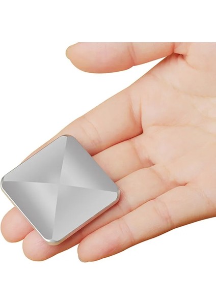 4 Taraflı Siyah Stil Unzip Metal Oyuncak Parmak Ucu Ofis Dekompresyon Artifakt Bulmaca Masaüstü Flip Unzip Metal Çoklu Deformasyon Küp Antistres Oyuncak (Yurt Dışından)