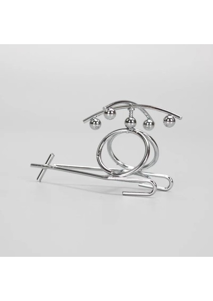 NO.7307 Stili ZK40 Sarkaç Masası Fidget Oyuncaklar Popit Metal Dekor Adam El Sanatları Beşik Antistres Oyuncaklar Denge Erkekler Demir Adam Topu El Sanatları Bardak (Yurt Dışından)