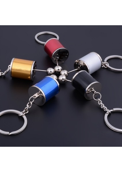 Sarı Stil Metal Anti Stres Anahtarlık Yaratıcı Araba 6 Hız Şanzıman Dişli Fidget Oyuncak Shift Yarış Tuning Modeli Anahtarlık Yenilik Araba Oyuncaklar (Yurt Dışından)