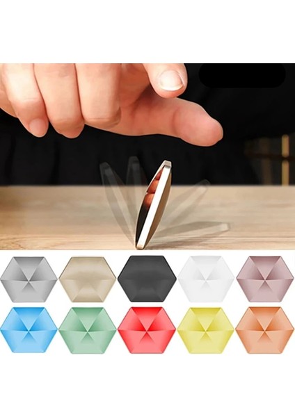 6c Gümüş Tarzı Flipo Flip Desk Dönen Cep Oyuncakları Kinetik Beceri Fidget Er Oyuncaklar Çocuklar ve Yetişkinler Için Yeni Dekompresyon Artefaktı (Yurt Dışından)