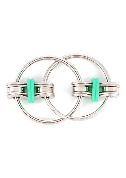 Kırmızı Stil Dekompresyon Bisiklet Zinciri Fidget Finger Er Duyusal Oyuncak Metal Bulmaca Anahtarlık Çocuklara En Iyi Aydınlanma Oyuncak Hediye Vermek (Yurt Dışından)