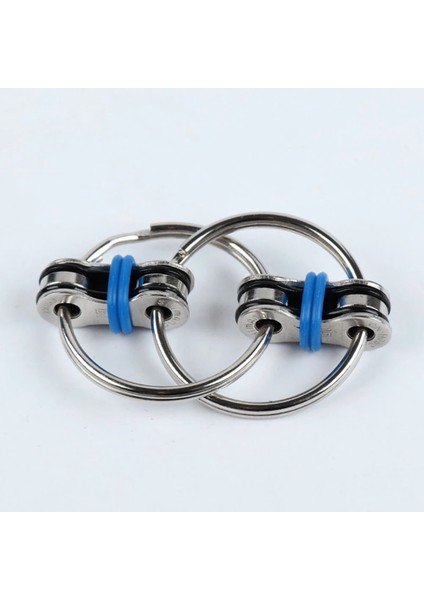 Bir Stil Dekompresyon Bisiklet Zinciri Fidget Finger Er Duyusal Oyuncak Metal Bulmaca Anahtarlık Çocuklara En Iyi Aydınlanma Oyuncak Hediye Vermek (Yurt Dışından)