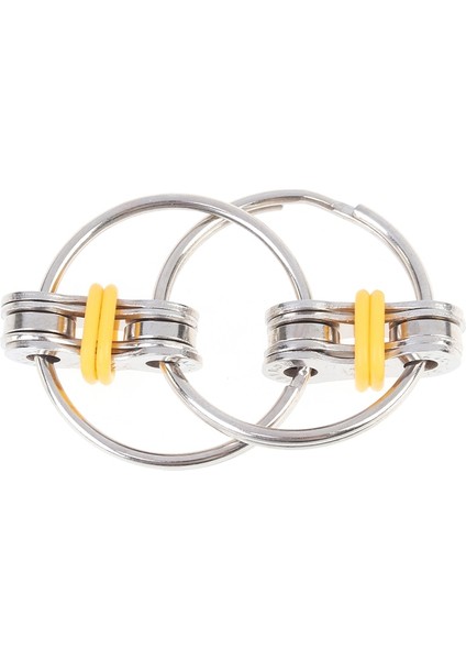 Og Stili 1 Çift Dekompresyon Zinciri Fidget El Er Parmak Oyuncaklar Metal Havalandırma Oyuncak Bisiklet Zinciri Anahtarlık Anahtarlık Fidget Sıkıcı Hediyeler (Yurt Dışından)
