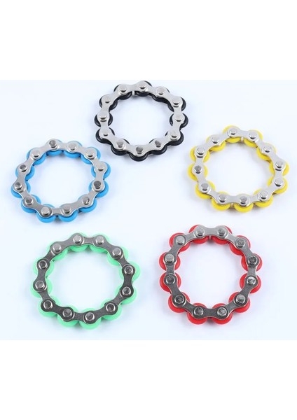 12 Knot Sarı Stil Knots Yeni Anahtarlık Zinciri Fidget Oyuncak Basınç Tahliye Stres Zinciri Paslanmaz Çelik Bisiklet Zinciri Toka Anahtarlık Parmak Oyuncak (Yurt Dışından) fiyatları