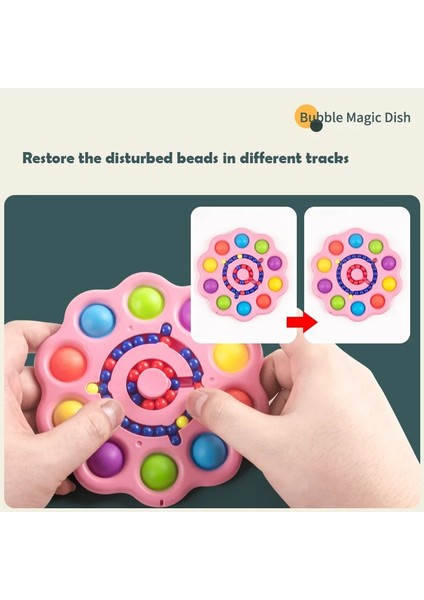 Labirent Pembe Tarzı Antistres Push Kabarcık Duyusal Fidget Oyuncak Kutusu Yumuşacık Parmak Stres Giderici Oyuncaklar Yetişkin Çocuk Komik Anti Stres Fidget Er (Yurt Dışından)