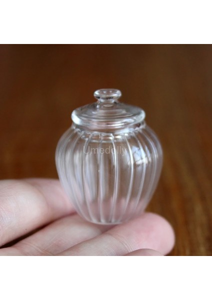 Altın Tarzı Laale Minyatür Dollhouse Cam Şeker Kavanozu Barbie Bebek Oyna Pretend Bebek Mutfak Mini Kurabiye Gıda Oyuncak Aksesuarları (Yurt Dışından)
