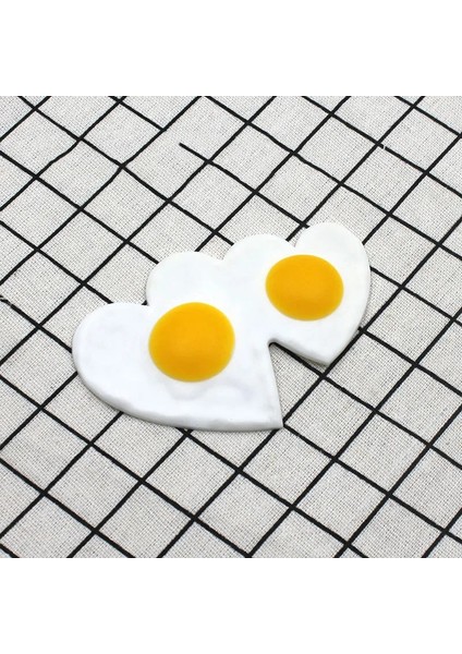 Yaklaşık 3.5cm Tarzı Eğlenceli Mutfak Oyuncaklar Yumurta Mutfak Gıda Rol Yapma Rol Yapma Gıda Simülasyon Meyve Sebze Çocuk Oyun Oyuncak Dekorasyon Noel Oyuncak (Yurt Dışından)