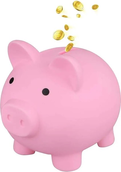 Pembe Tarzı Güvenli Plastik Kumbara Sevimli Karikatür Küçük Domuzcuk Erken Eğitim Oyuncak Bankası Güçlü Kırılmaz Oyuncaklar Çocuklar Için Pembe Mavi Para Kutusu (Yurt Dışından)