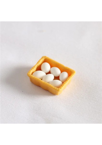 1 Set Yumurta Stili Ale Sevimli Minyatür Dollhouse Kahvaltı Barbies Için Mini Gıda Oyna Pretend Pullip Bebek Evi Mutfak Seti Oyuncaklar Kızlar Için (Yurt Dışından)