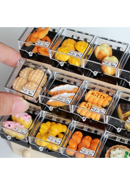 Mor Tarzı Ale Minyatür Dollhouse Ekmek Satranç Kek Similasyon Mini Barbieler Için Gıdalar Bebek Mutfak Pişirme Oyuncaklar Oyna Pretend (Yurt Dışından)