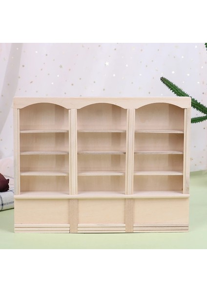 No.6 Tarzı 1 Adet Dıy Minyatür Dolap Asılı Tv Kitap Kek Komodin Dolap Raf Ayakları Dolap Modeli Dollhouse Mobilya Oyuncaklar (Yurt Dışından)