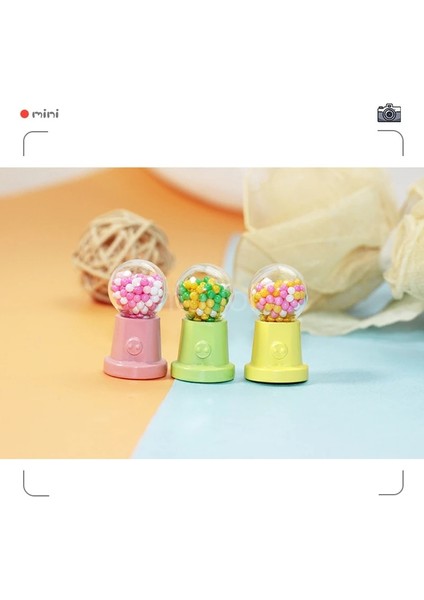 1 Adet Renk 4 Stil 1 Adet Kawaii Minyatür Dollhouse Mini Şeker Makinesi Kızlar Için Barbie Bebek Maması Mutfak Oyuncakları Oyna Pretend (Yurt Dışından)