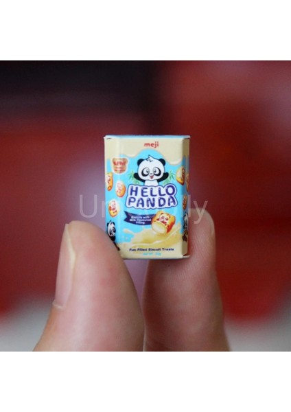 Kumral Tarzı Sevimli Ale Minyatür Dollhouse Mini Panda Kurabiye Kutuları Barbie Bebek Maması Için Mutfak Oyuncak Oyna Pretend (Yurt Dışından) indirimleri