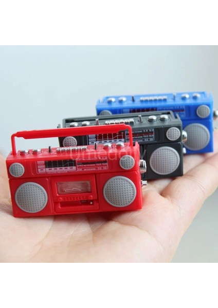 Radyo Stili Veya Ale Minyatür Dollhouse Teyp Mini Radyo Oyna Pretend Barbies Bebek Evi Mobilya Aksesuarları Oyuncak (Yurt Dışından) fiyatları
