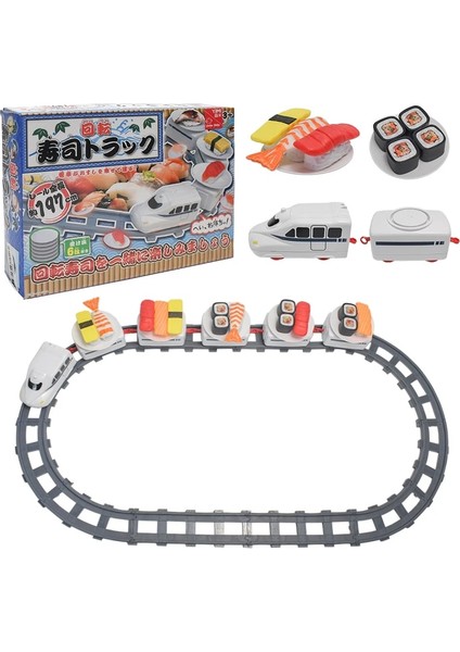 Tren Aksesuarları Tarzı Suşi Tren Parça Tren Döner Suşi Oyuncak Elektrikli Tren Döner Sumula Döner Araba Uldren Elektrikli Tren Kız Için (Yurt Dışından)