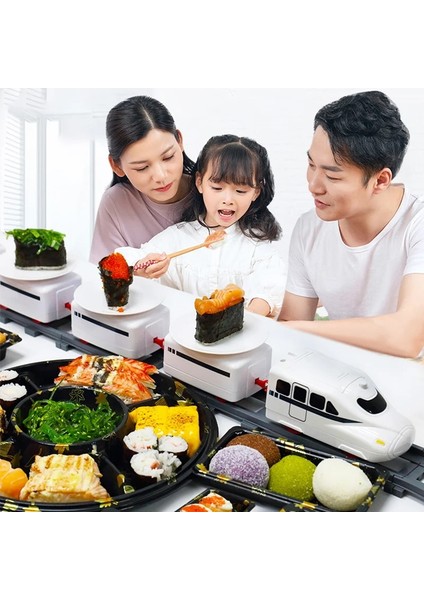 Tren Aksesuarları Tarzı Suşi Tren Parça Tren Döner Suşi Oyuncak Elektrikli Tren Döner Sumula Döner Araba Uldren Elektrikli Tren Kız Için (Yurt Dışından) fırsatları