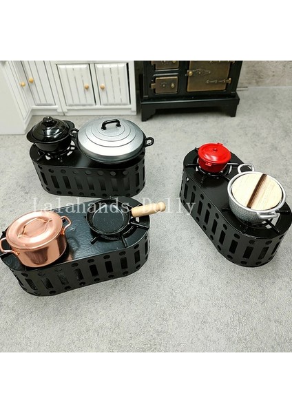 Geniş Gaz Aralığı Stili Dollhouse Mini Alaşım Hearthgas Brülörpanpot Seti Minyatür Oyun Mutfak Oyuncaklar Modeli Dollhouse Mutfak Mobilya Aksesuarları Için (Yurt Dışından) modelleri