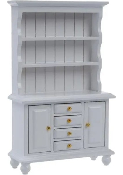 No.8 Stili 1 Adet Çok Stil Minyatür Dolap Tv Kitap Kek Komodin Dolap Raf Ayakları Dolap Modeli Dollhouse Mobilya Dekor Dıy Oyuncaklar (Yurt Dışından)