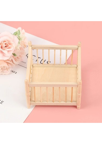8.8x8.8x7.1cm Stili 1 Adet 1:12 Evcilik Minyatür Ahşap Bebek Yatağı Bebekler Mobilya Aksesuarları Oyuncaklar (Yurt Dışından) fiyatları