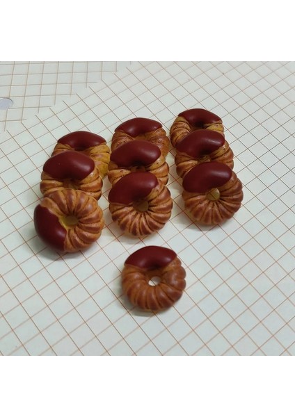 10 Adet STIL18 Stil Pcsdollhouse Minyatür Gıda Kızartması Kek Ekmek Ikindi Çayı Tatlı Barbies Için Blyth Doll Housep Mutfak Mobilyası Oyuncak (Yurt Dışından)