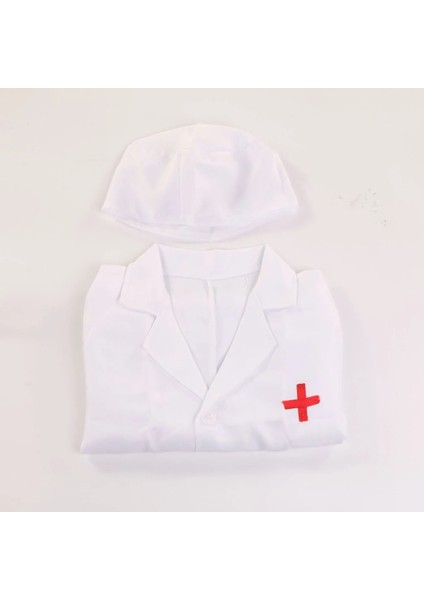 Üniforma B Stili Ahşap Doktor Takım Oyuncaklar Ilaç Kutusu Stetoskop Simülasyon Hastane Enjeksiyon Araçları Erkek Kız Rol Oynayan Çocuk Oyuncak Hemşire Üniforma (Yurt Dışından)