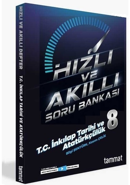 Tammat Yayınları 8. Sınıf Lgs Inkılap Tarihi ve Atatürkçülük Hızlı ve Akıllı Soru Bankası