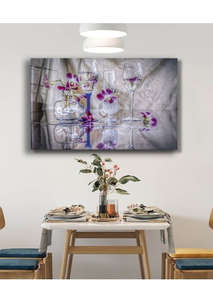 Kadeh Çiçek Goblet Flower Table
