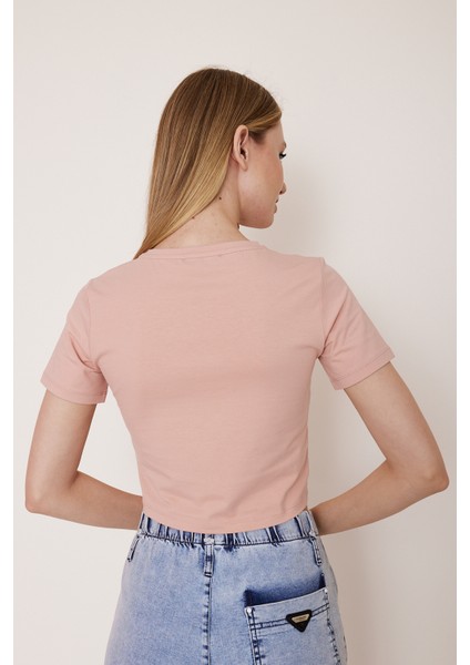 Kadın Crop T-Shirt