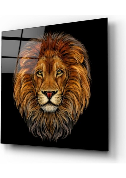 Aslan Cam Tablo