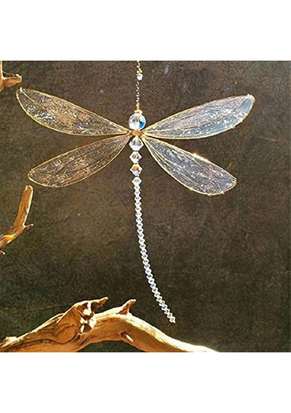 Suncatcher Yusufçuk, Kristaller ile Küçük Dazzle Fly Dragonfly Güneş Yakalayıcı, Gökkuşağı Yapımcısı Kolye Pencere Asılı Süsleme (Yurt Dışından) modelleri