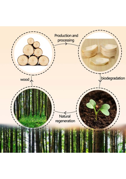 50X Elle Yenen Yiyecek - Kaseler, "tekne" Biyolojik Olarak Parçalanabilen Ahşap 11 cm x 6,5 cm (Yurt Dışından) fırsatları