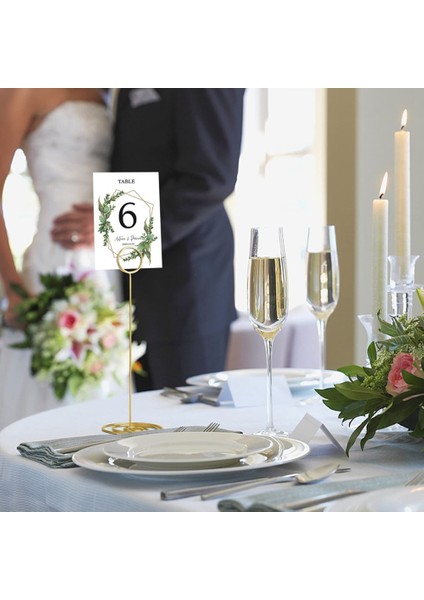 Masa Numarası Tutucular 10 Adet - 8.75 Inç Yer Kart Sahibi Uzun Masa Numarası Düğün Mezuniyet Resepsiyonu Için Standlar (Yurt Dışından) fırsatları