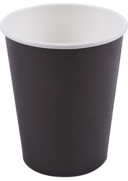 20 Kağıt Bardak (9oz) - Düz Düz Renkler Doğum Günü Partisi Sofra Takımı Ikram Hizmetleri (Siyah) (Yurt Dışından)