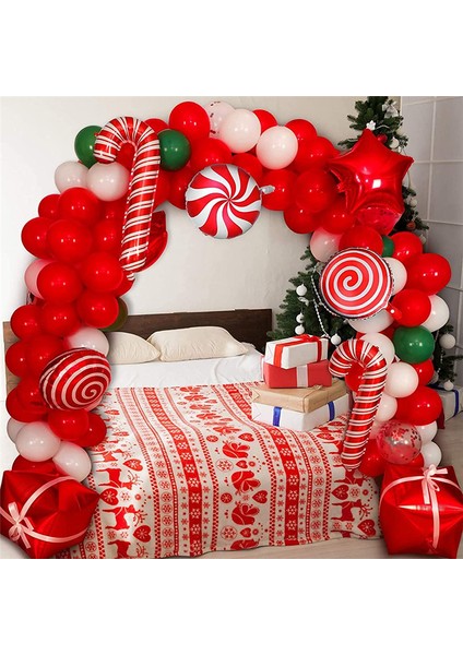 Noel BALONLARI-200PCS Parti Dekorasyonu, Şeker Balon Hediye Folyo Balon, Noel Partisi Için Noel Dekorasyon Balonu (Yurt Dışından) modelleri