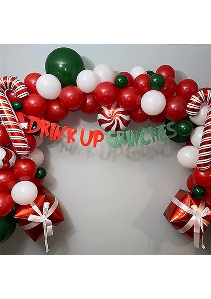 Noel BALONLARI-200PCS Parti Dekorasyonu, Şeker Balon Hediye Folyo Balon, Noel Partisi Için Noel Dekorasyon Balonu (Yurt Dışından) indirimleri