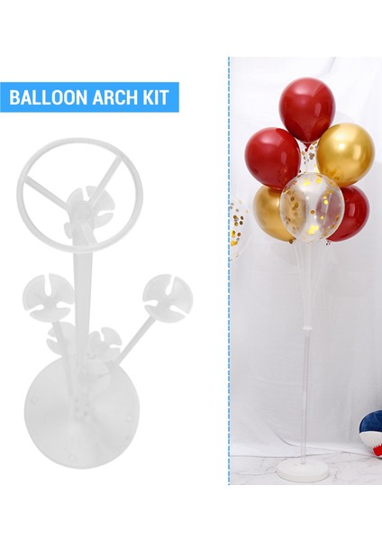 Parti ve Düğün Süslemeleri Kutlamaları Için Balon Standı Tutucular Kiti 10 Takım Balon Standı Tutucular Kiti (Yurt Dışından) fırsatları