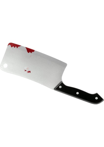 Kanlı Cleaver, Sahte Bıçaklar Gerçekçi Mutfak Cleaver Prop Cadılar Bayramı Prank Oyuncaklar Sahne Sahne Için (Yurt Dışından)