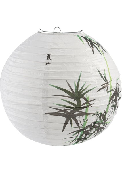 30CM Abajur Kağıt Fener Oryantal Tarzı Işık Dekorasyonu Çin, Bambu (Yurt Dışından)
