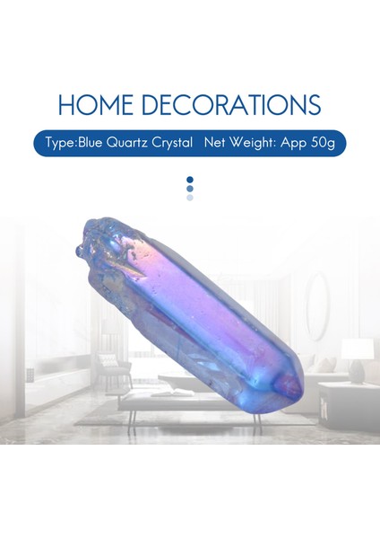 50G Çok Güçlü & Nadir Mavi Aura Lemurı Tohumu Yapay Kristal Şifa Noktası (Yurt Dışından) modelleri