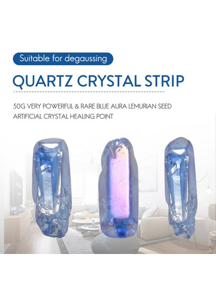 50G Çok Güçlü & Nadir Mavi Aura Lemurı Tohumu Yapay Kristal Şifa Noktası (Yurt Dışından) fırsatları