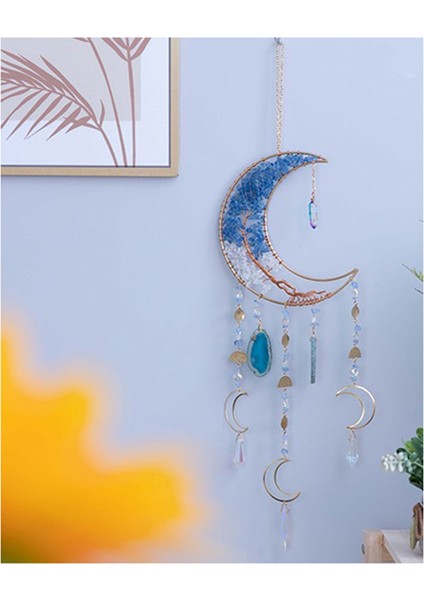 Dream Catcher Of Life Dream Catcher Kristal Taşlı El Yapımı Dreamcatcher Duvar Dekoru (Yurt Dışından)