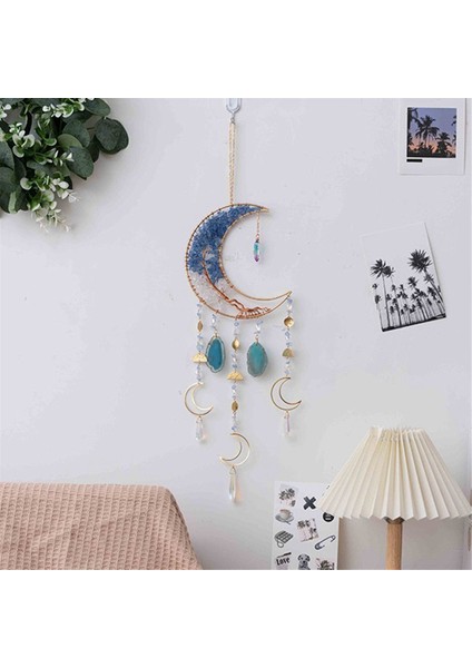 Dream Catcher Of Life Dream Catcher Kristal Taşlı El Yapımı Dreamcatcher Duvar Dekoru (Yurt Dışından)