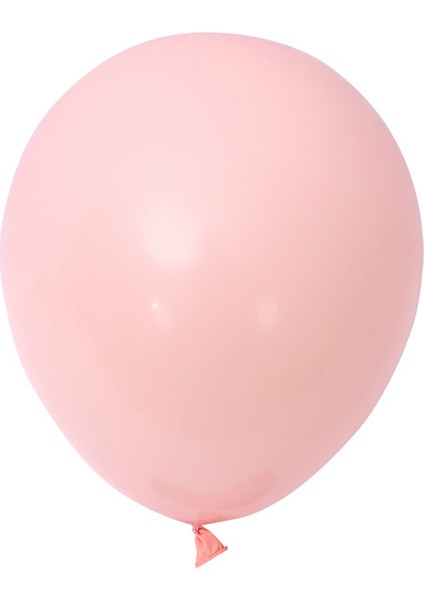 Pembe Lateks Macaron Balon 10 Inç Lateks Balon Düğün Odası Düzeni Balon (Yurt Dışından)