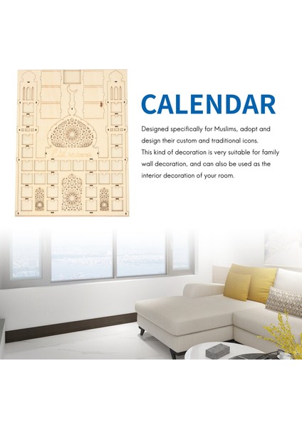 Eid Mubarak Geri Sayım Takvimi Dıy Ahşap Ramazan Dekorasyon Ahşap Küçük Şeker Hediye Çekmece Ev Partisi Dekorasyon Için 1 (Yurt Dışından) indirimleri