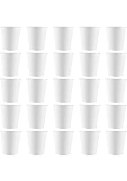 Beyaz Kağıt Bardaklar, Küçük Tek Kullanımlık Banyo, Espresso, Gargara Bardakları Dispenseri, Tek Kullanımlık Bardaklar, (100 Paket) 3oz (Yurt Dışından)