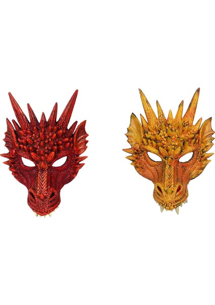Mardi Gras Cadılar Bayramı Karnaval Partisi Pu Köpük 3D Çin Ejderha Hayvan Ejderha Maskesi Cosplay Ejderha Korkunç Maske, Gümüş Siyah (Yurt Dışından)